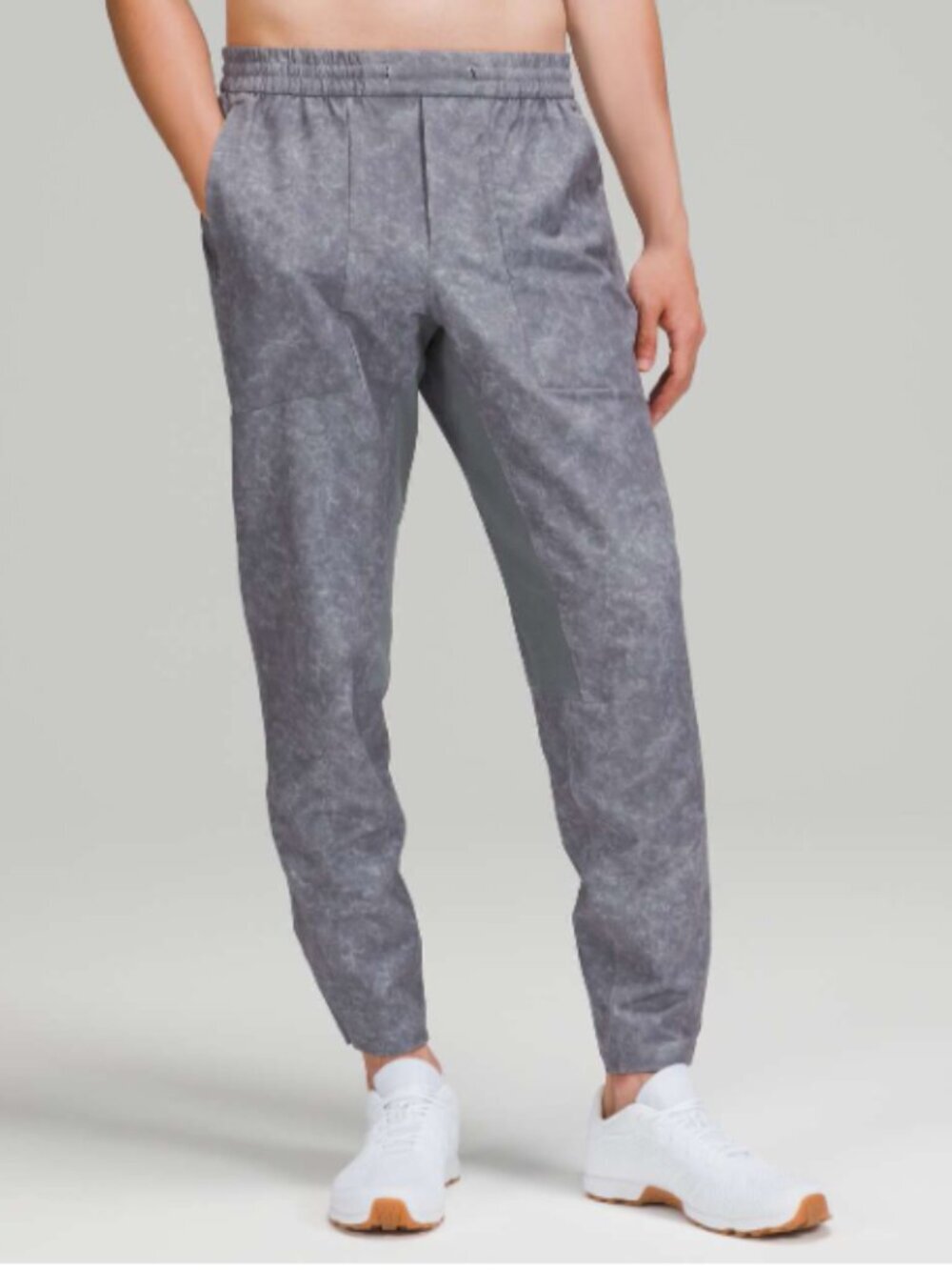 Lululemon License to Train Pant Gravel Dust Asphalt Grey Size M
